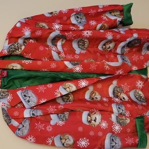 Santa Kitty sport jacket and tie